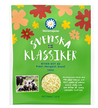 Svenska Klassiker Riven ost